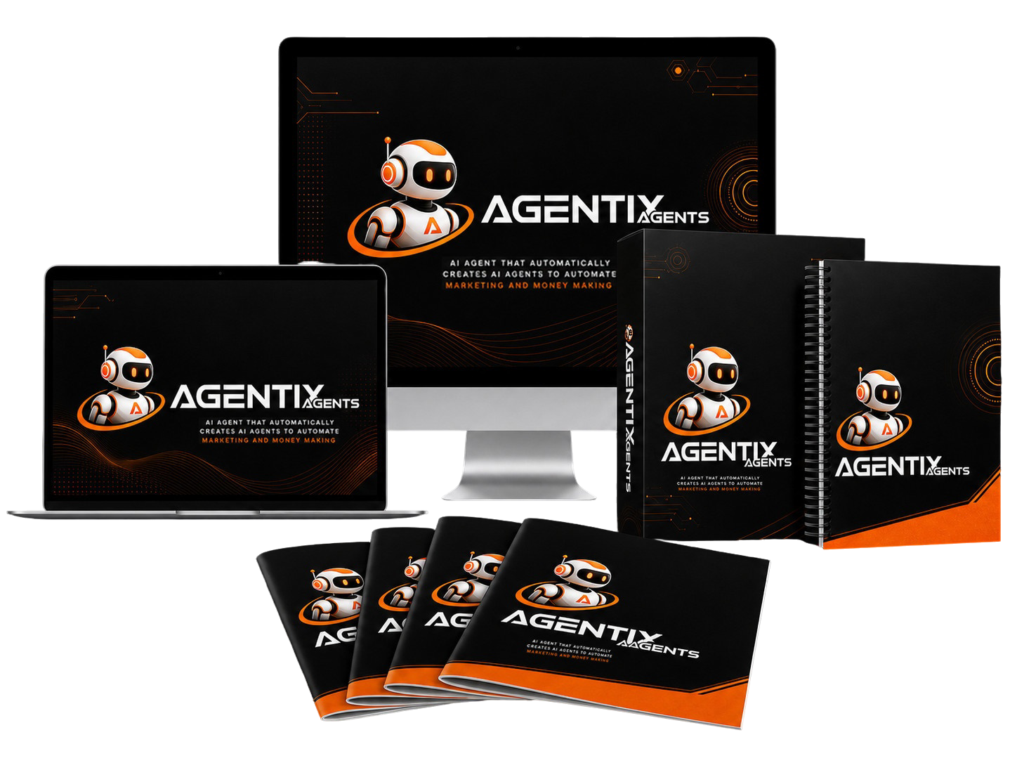 Agentix AI dashboard and workflow preview